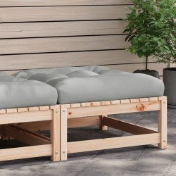 Sonata H Градинска табуретка с възглавница, борова дървесина масив - Unelte și accesorii de grădină