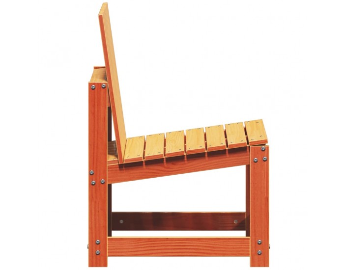 Sonata H Градински стол, восъчнокафяв, 50,5x55x77 см, борово дърво масив