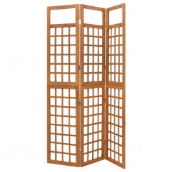 Sonata H Параван за стая, 3 панела, масивна ела, 121x180,5 см - Electrocasnice și accesorii pentru living