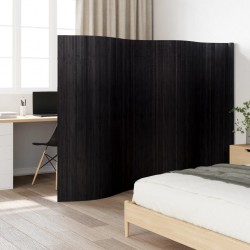 Sonata H Преграда за стая, черен, 165x400 см, бамбук - Electrocasnice și accesorii pentru living