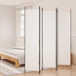Sonata H Параван за стая, 5 панела, бял, 250x220 см, текстил - Electrocasnice și accesorii pentru living