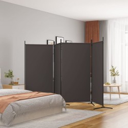 Sonata H Параван за стая, Кафяв, 4 панела, 346x180 см, плат - Electrocasnice și accesorii pentru living