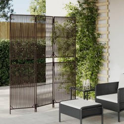 Sonata H Параван за стая, 3 панела, кафяв, полиратан - Electrocasnice și accesorii pentru living