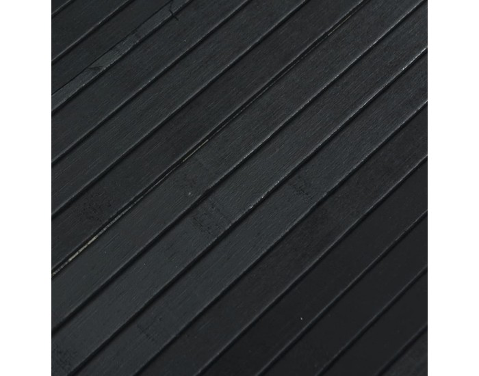 Sonata H Преграда за стая, черен, 165x250 см, бамбук