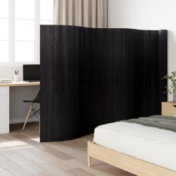 Sonata H Преграда за стая, черен, 165x800 см, бамбук - Electrocasnice și accesorii pentru living