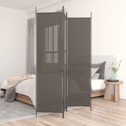 Sonata H Параван за стая, 3 панела, антрацит, 150x200 cм, текстил - Electrocasnice și accesorii pentru living