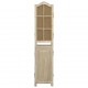 Sonata H Параван за стая, 4 панела, кафяв, 140x165 см, плат