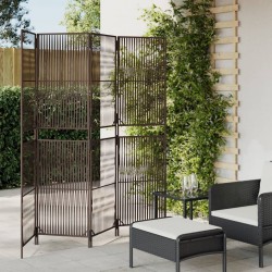 Sonata H Параван за стая, 4 панела, кафяв, полиратан - Electrocasnice și accesorii pentru living
