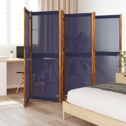 Sonata H Параван за стая, 6 панела, тъмносин, 420x180 cм - Electrocasnice și accesorii pentru living