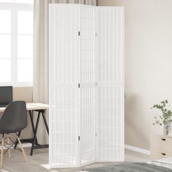 Sonata H Разделител за стая, 3 панела, бял, дърво пауловния масив - Electrocasnice și accesorii pentru living
