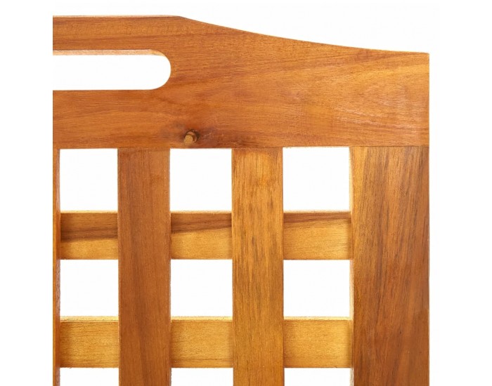 Sonata H Параван за стая, 3 панела, 121x2x170 cм, акациево дърво масив