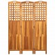 Sonata H Параван за стая, 3 панела, 121x2x170 cм, акациево дърво масив