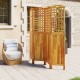 Sonata H Параван за стая, 4 панела, 162x2x180 cм, акациево дърво масив