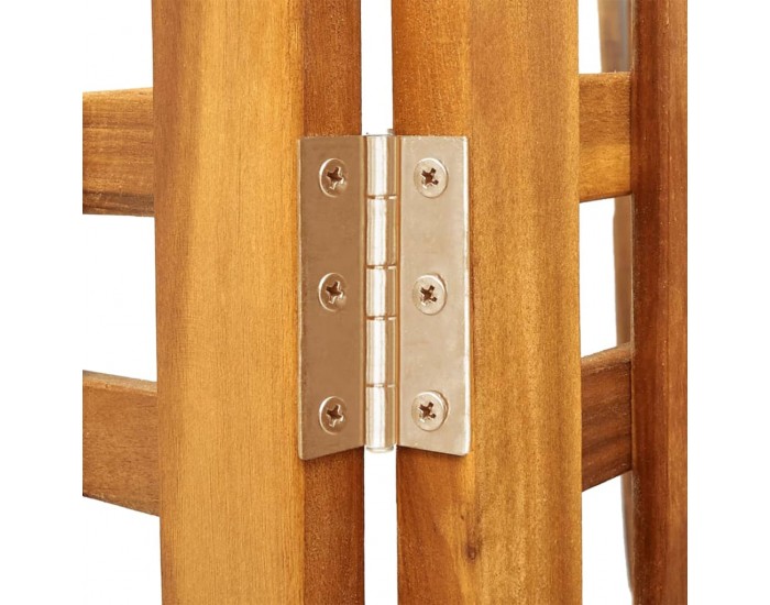 Sonata H Параван за стая, 4 панела, 162x2x180 cм, акациево дърво масив
