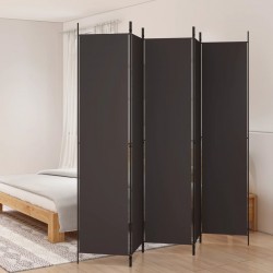 Sonata H Параван за стая, 5 панела, кафяв, 250x220 см, плат - Electrocasnice și accesorii pentru living