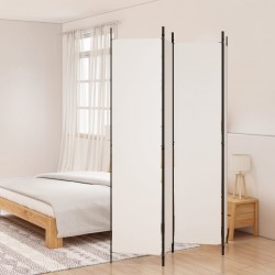 Sonata H Параван за стая, 4 панела, бял, 200x220 см, текстил - Electrocasnice și accesorii pentru living