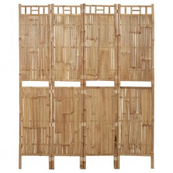 Sonata H Параван за стая, 4 панела, бамбук, 160x180 см - Electrocasnice și accesorii pentru living