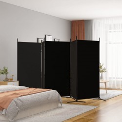 Sonata H Параван за стая, 5 панела, черен, 433x180 см, плат - Electrocasnice și accesorii pentru living
