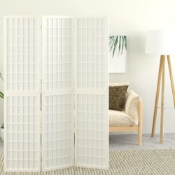 Sonata H Параван за стая, 3 панела, в японски стил, 120x170 cм, бял - Electrocasnice și accesorii pentru living