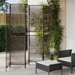 Sonata H Параван за стая, 6 панела, кафяв, полиратан - Electrocasnice și accesorii pentru living