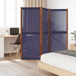 Sonata H Параван за стая, 3 панела, тъмносин, 210x180 cм - Electrocasnice și accesorii pentru living