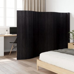 Sonata H Преграда за стая, черен, 165x600 см, бамбук - Electrocasnice și accesorii pentru living