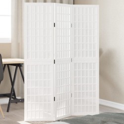 Sonata H Разделител за стая, 3 панела, бял, дърво пауловния масив - Electrocasnice și accesorii pentru living