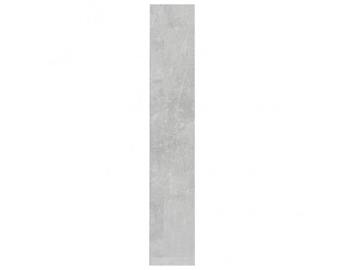 Sonata H CD шкафове, 2 бр, бетонно сиви, 21x16x93,5 см, ПДЧ
