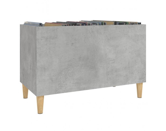 Sonata H Шкаф за грамофонни плочи сив 74,5x38x48 см инженерно дърво
