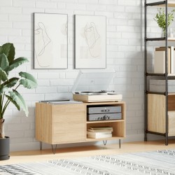 Sonata H Шкаф за винилови плочи сонома дъб 85x38x48 см инженерно дърво - Comode TV