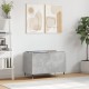 Sonata H Шкаф за грамофонни плочи сив 74,5x38x48 см инженерно дърво