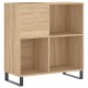 Sonata H Шкаф за винилови плочи сонома дъб 84,5x38x89 см инженерно дърво