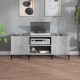Sonata H Шкаф за грамофонни плочи сив 121x38x48 см инженерно дърво