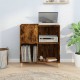 Sonata H Шкаф за винилови плочи опушен дъб 84,5x38x89 см инженерно дърво