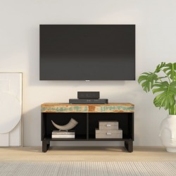 Sonata H ТВ шкаф, 85x33x43,5 см, регенерирано дърво масив - Comode TV