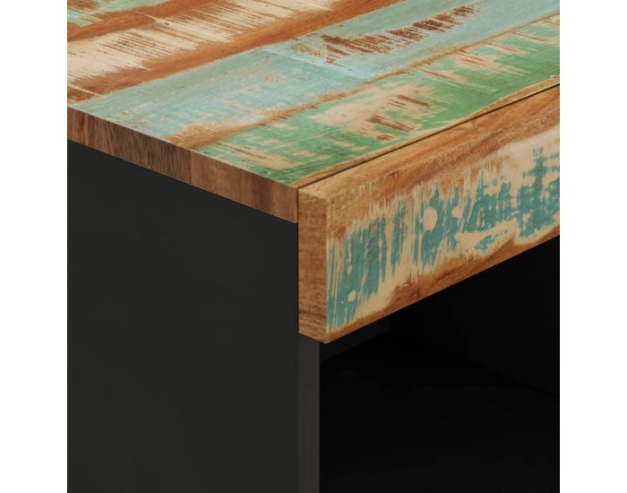 Sonata H ТВ шкаф, 85x33x43,5 см, регенерирано дърво масив