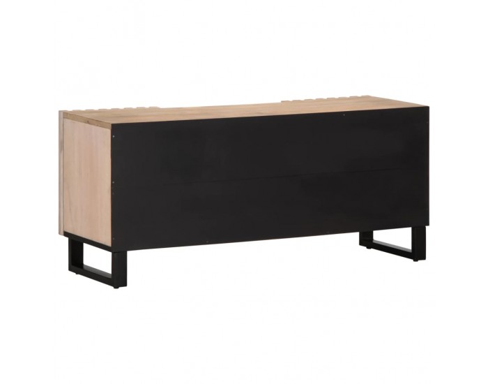 Sonata H ТВ шкаф, 100x34x46 см, мангово дърво масив
