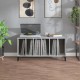 Sonata H Шкаф за винилови плочи бетонно сив 100x38x48 см инженерно дърво