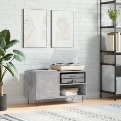 Sonata H Шкаф за винилови плочи бетонно сив 85x38x48 см инженерно дърво - Comode TV