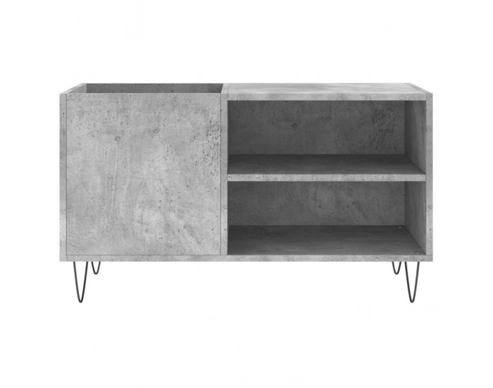 Sonata H Шкаф за винилови плочи бетонно сив 85x38x48 см инженерно дърво