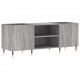 Sonata H Шкаф за винилови плочи сив сонома 121x38x48 см инженерно дърво