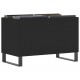 Sonata Dulap pentru discuri, negru, 74,5x38x48 cm, lemn prelucrat