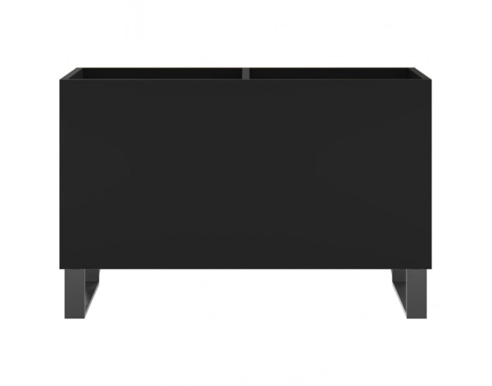 Sonata Dulap pentru discuri, negru, 74,5x38x48 cm, lemn prelucrat