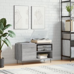 Sonata H Шкаф за винилови плочи сив сонома 85x38x48 см инженерно дърво - Comode TV