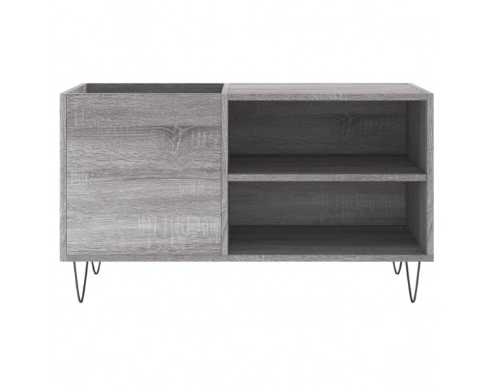 Sonata H Шкаф за винилови плочи сив сонома 85x38x48 см инженерно дърво