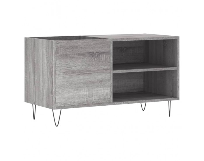 Sonata H Шкаф за винилови плочи сив сонома 85x38x48 см инженерно дърво