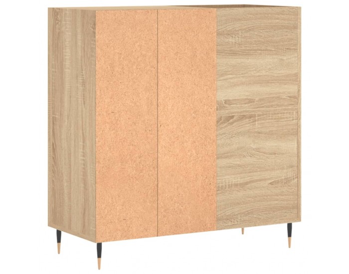 Sonata H Шкаф за винилови плочи сонома дъб 84,5x38x89 см инженерно дърво