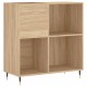 Sonata H Шкаф за винилови плочи сонома дъб 84,5x38x89 см инженерно дърво