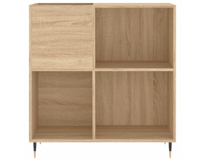 Sonata H Шкаф за винилови плочи сонома дъб 84,5x38x89 см инженерно дърво