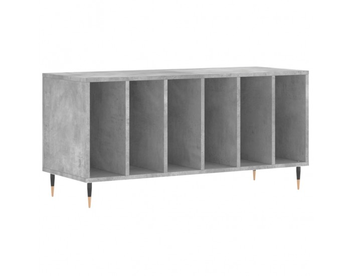 Sonata H Шкаф за винилови плочи бетонно сив 100x38x48 см инженерно дърво